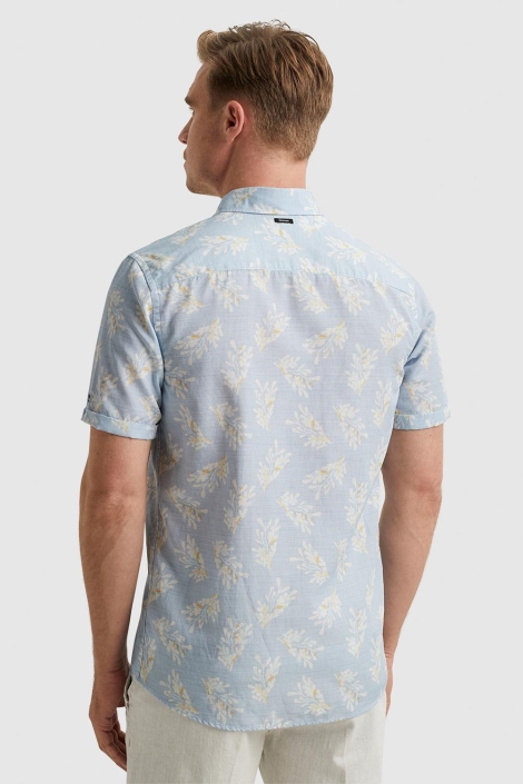 Vanguard short sleeve shirt printed tencel